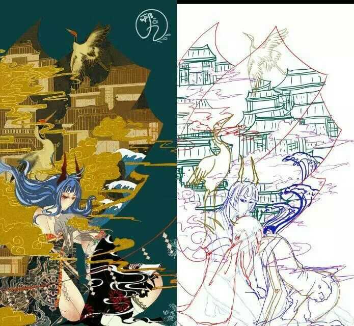 到了16年1月才拾起板子摸……结果感觉自己不会画画了…还不如先前画