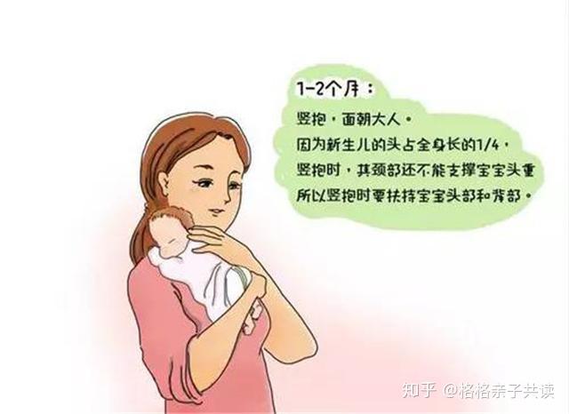 新生儿竖抱的方法