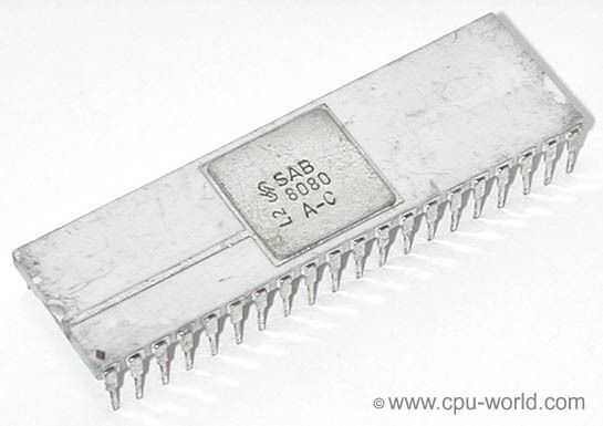 大名鼎鼎的8080 是 intel 于 1974 年 4 月发布的微处理器,这款处理器