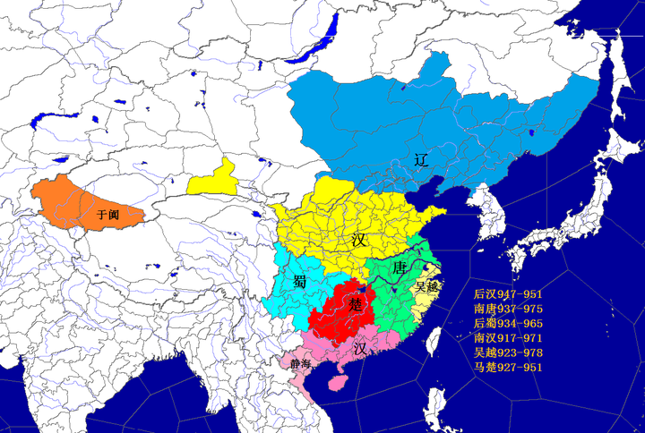 五代十国中后梁或后唐有没有可能统一天下?
