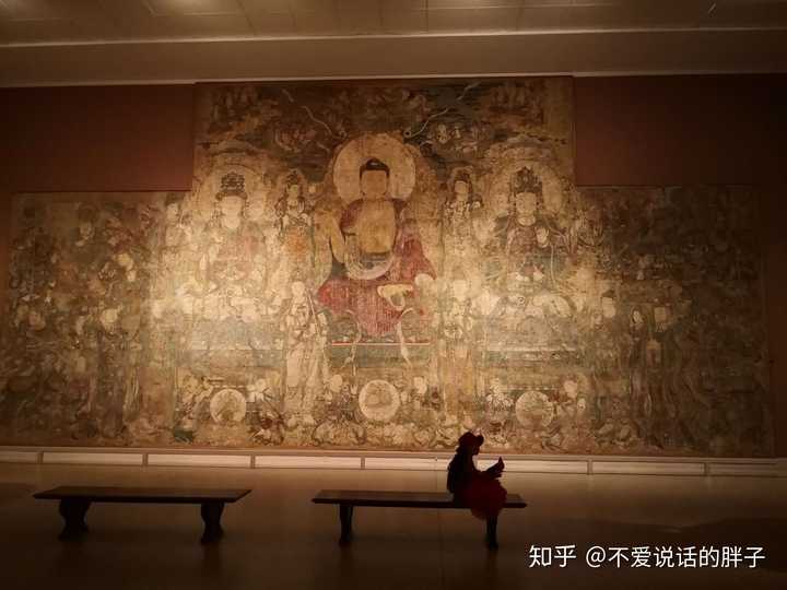 纽约大都会博物馆收藏的广胜寺壁画.