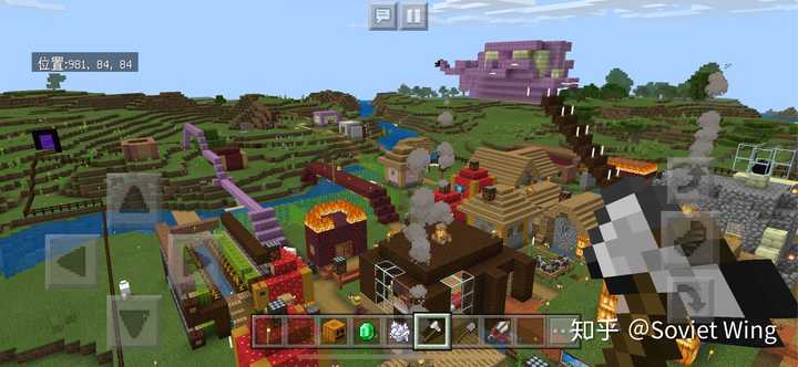 你最喜欢游戏《我的世界》(minecraft)中哪张截图?