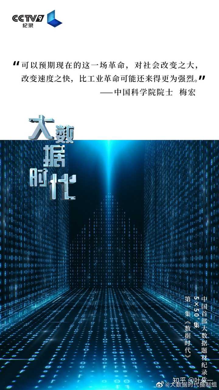 最近看了央视网的记录片《大数据时代》,被中国的大数据水平震惊了