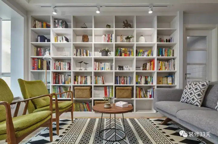 客厅的书架应该如何设计?