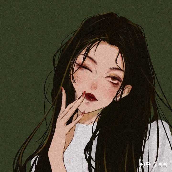有没有酷酷的女生动漫头像,显得高冷那种?