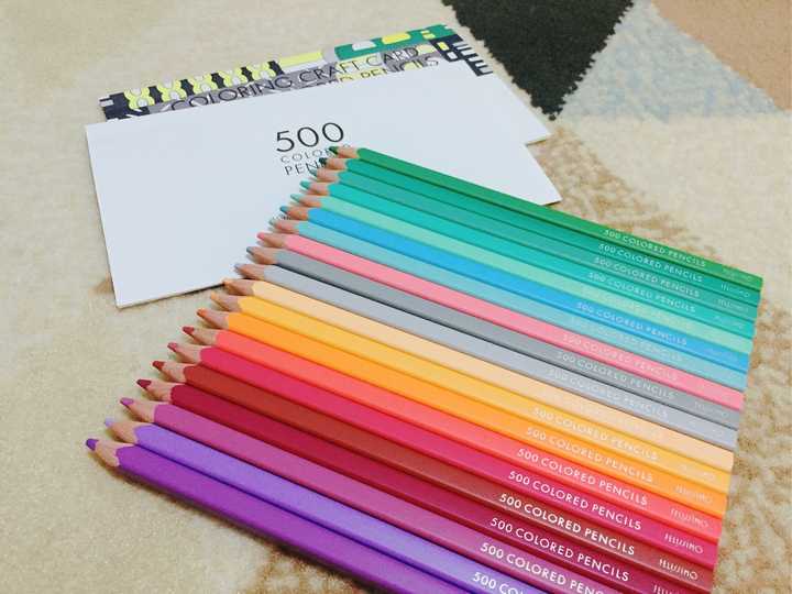 有人买了500色彩色铅笔吗感觉怎么样