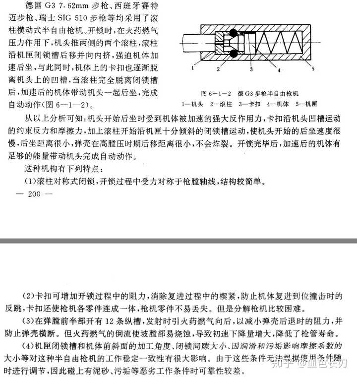 而且滚柱延迟闭锁的其他问题也不少,不然黑坑也不会改变设计理念搞出