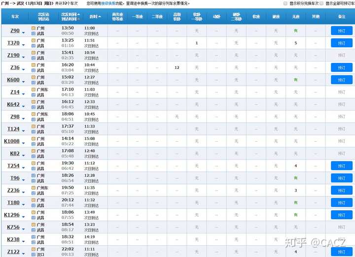 以前从广州到石家庄一百多点,现在无论是t370,t124,t254还是k226,k600