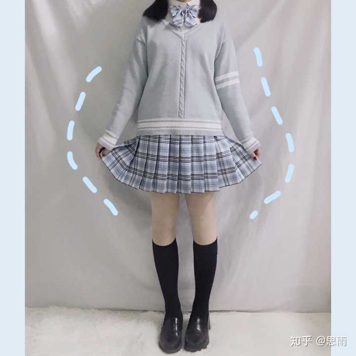 尤其是穿水手服的时候 不过也已经习惯了 真不是女装大佬 !