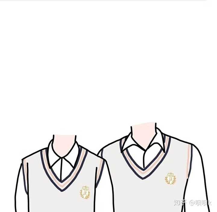 有没有好看的双人无头小人抠图素材?