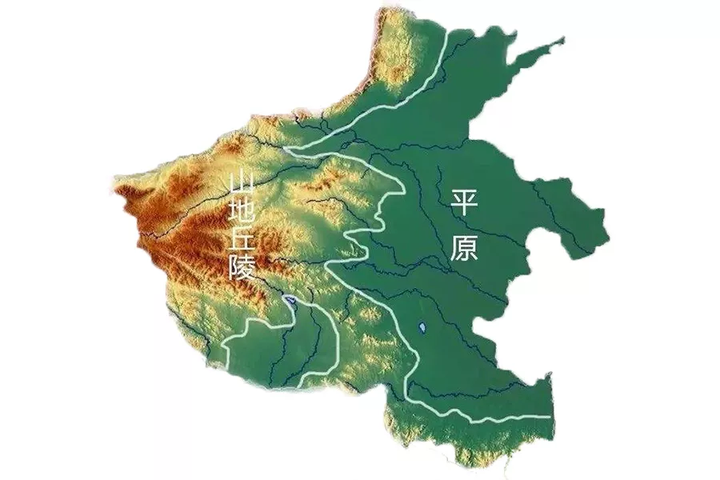 2,河南省的地形是平原与山地丘陵的结合,这里有太行山,秦岭,尧山等.