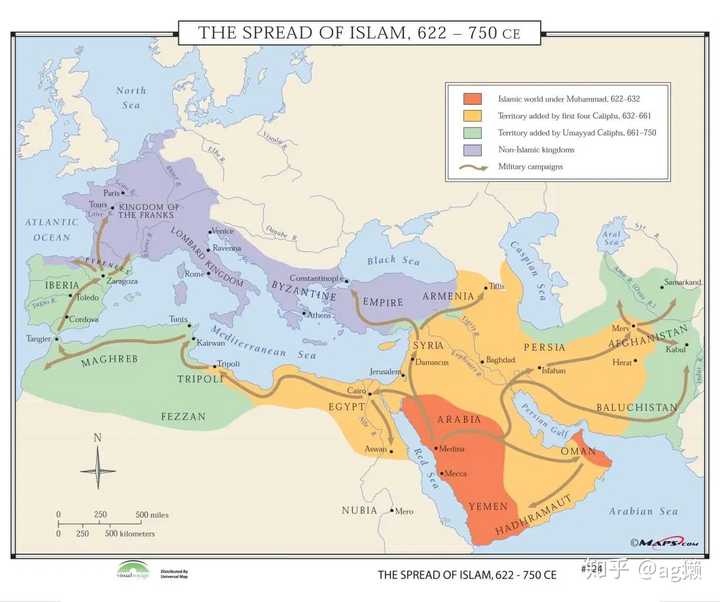 阿拉伯帝国与伊斯兰教的扩张
