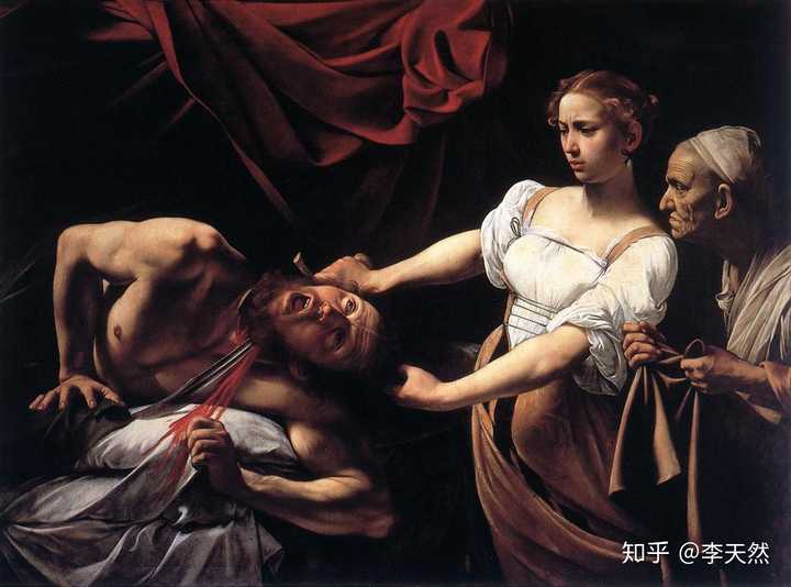 拿刀的女人,特别喜欢这幅画,想看全部.
