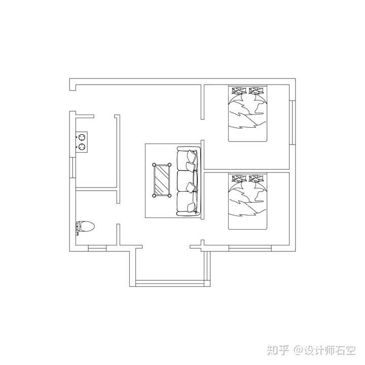 小户型如何装修得五脏俱全