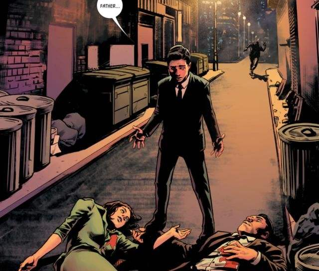 8岁犯罪巷的那个夜晚,布鲁斯·韦恩就已经死了,活下来的只有蝙蝠侠.