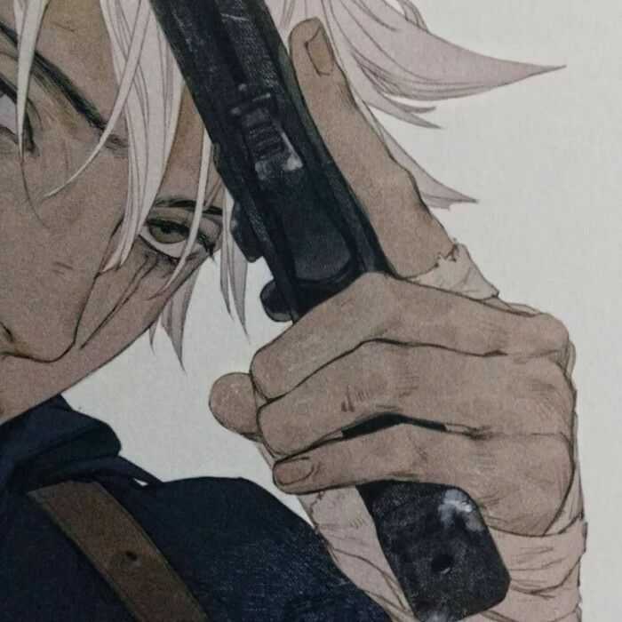 大佬们有没有短发的男生动漫头像?