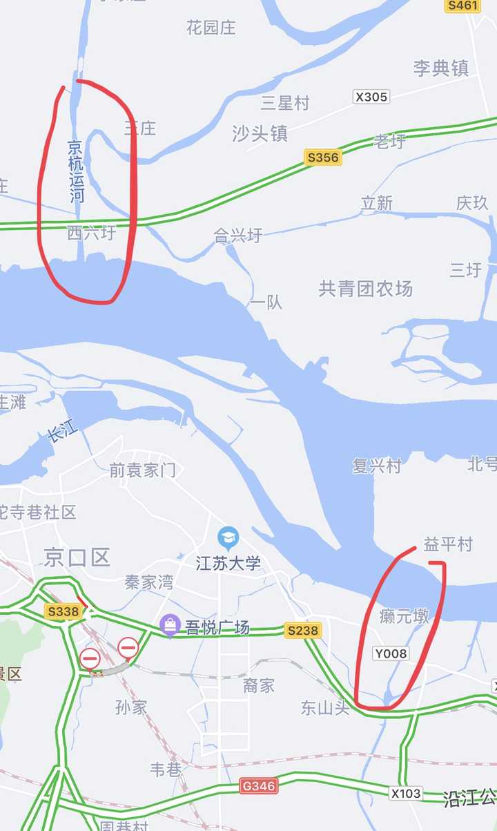 "京口瓜洲一水间",京杭大运河镇江扬州段借道长江