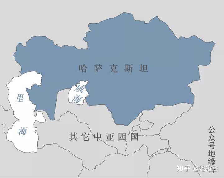 哈萨克斯坦面积为什么会占中亚一半