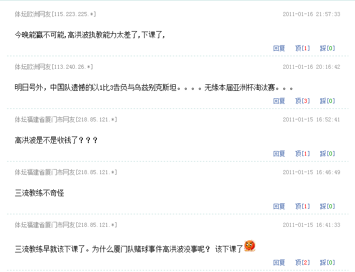 如何评价国家队主教练任期的高洪波? - 足球 -