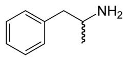 安非他命化学名 苯丙胺(苯丙胺 ),分子式 c9h13n,化学结构式