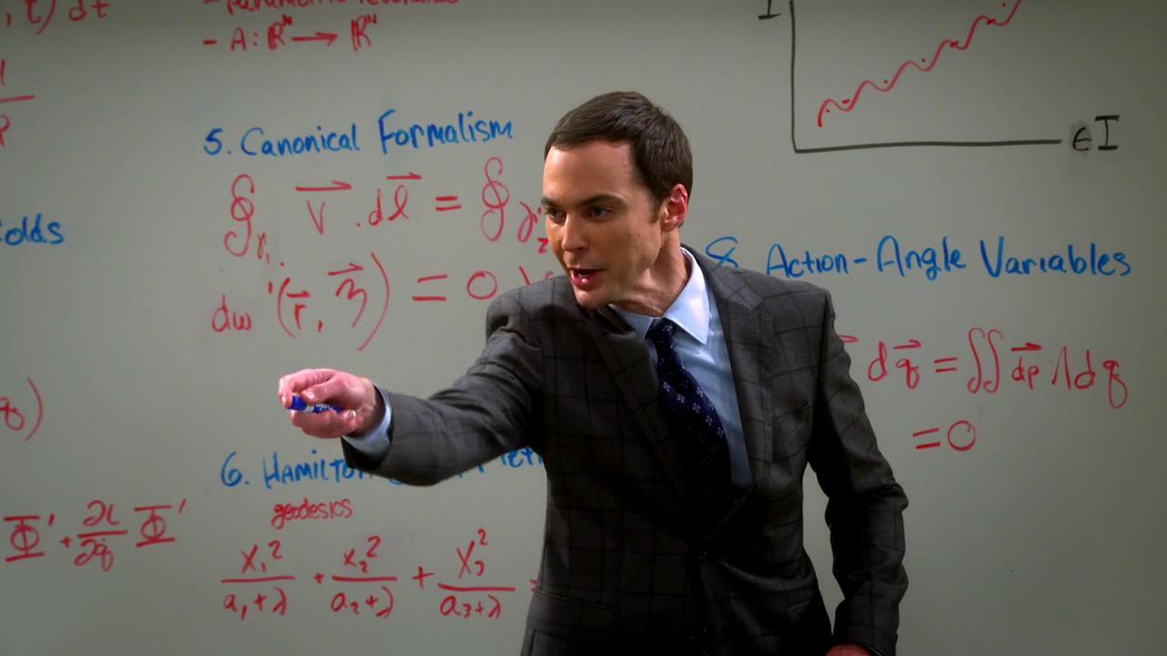 看看生活大爆炸中的sheldon.