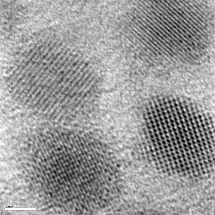 透射电镜下看到的原子像的物理意义是什么?