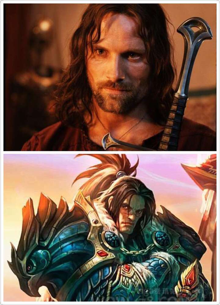 的正义势力,而魔戒里的反派对应的就是魔兽里黑暗泰坦领导的燃烧军团