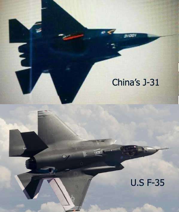 歼31 和 f35