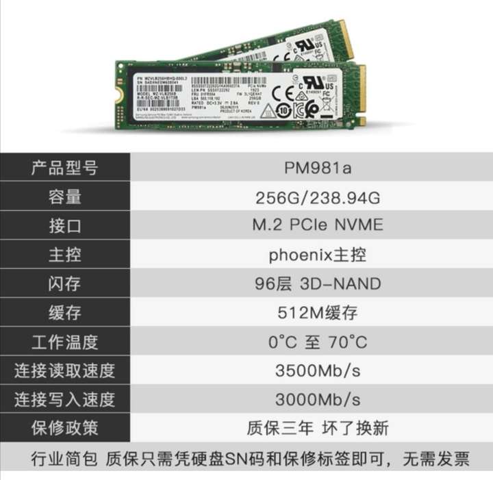 三星pm981和970evo,三星970evo和980 三星固态硬盘pm981和970evo区别有多大,哪个值得入手?