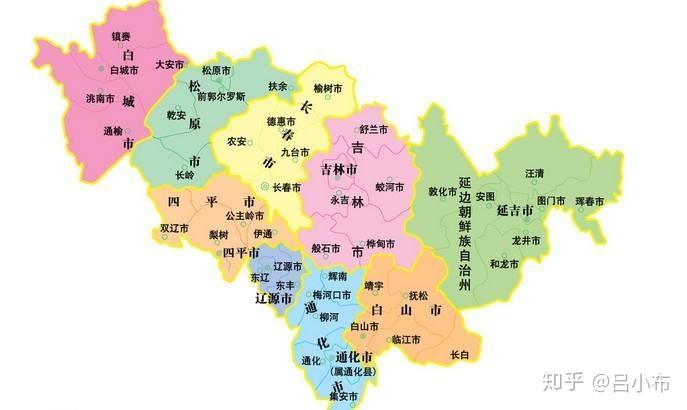 按照吉林省地图从北向南 自西向东 的城市顺序一一介绍(讲道理 东北菜