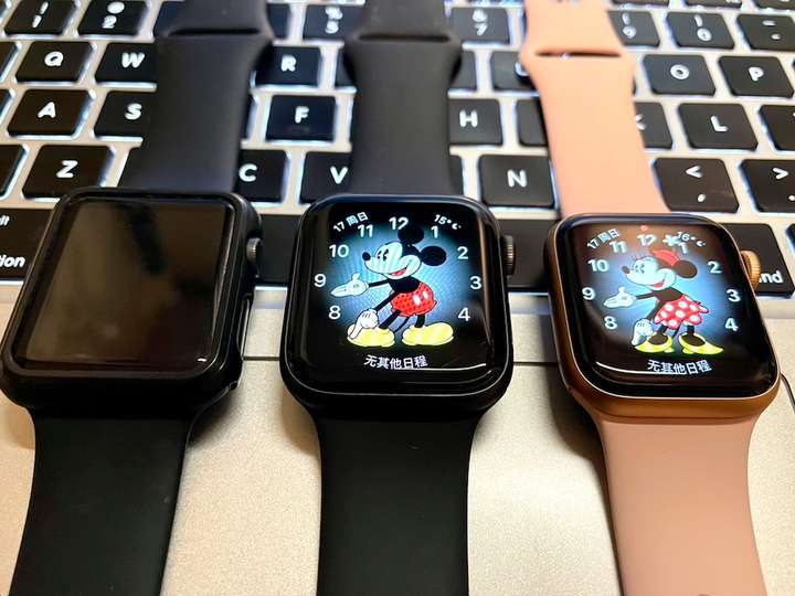 s6/ apple watch se/apple watch 3 本人手里现在有apple watch s5/se