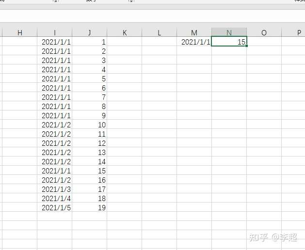 公式如下=lookup(1,0(i:i=m1,j:j,如果只想查找今天日期的话,可以