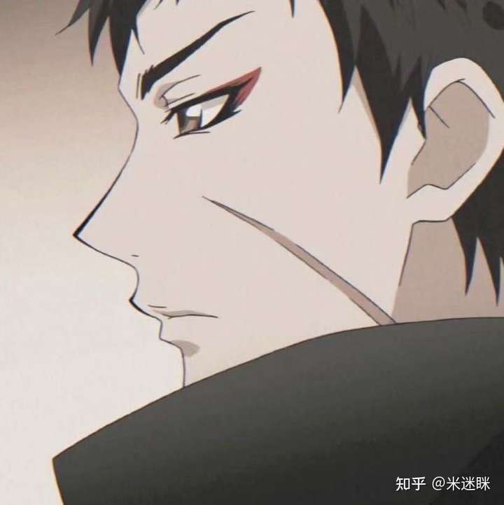 黑发红眼影脸上有道疤的动漫男主知道是谁吗 有图?