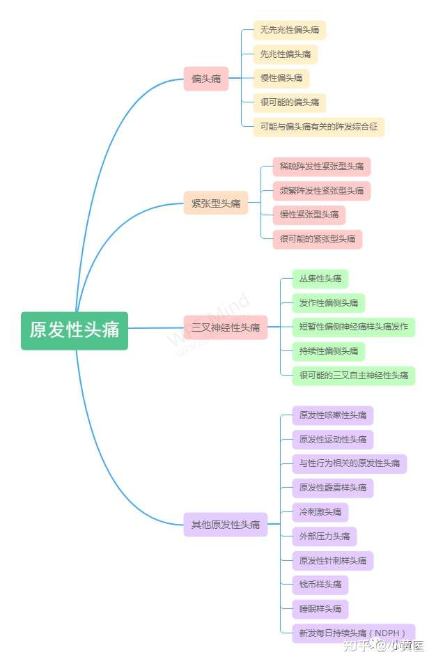 头痛的典型特征为偏侧分布,搏动性性质,中或重度程度,日常活动加重