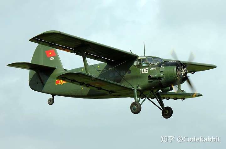 越南空军装备的安-2(中国生产的飞机称为运-5)