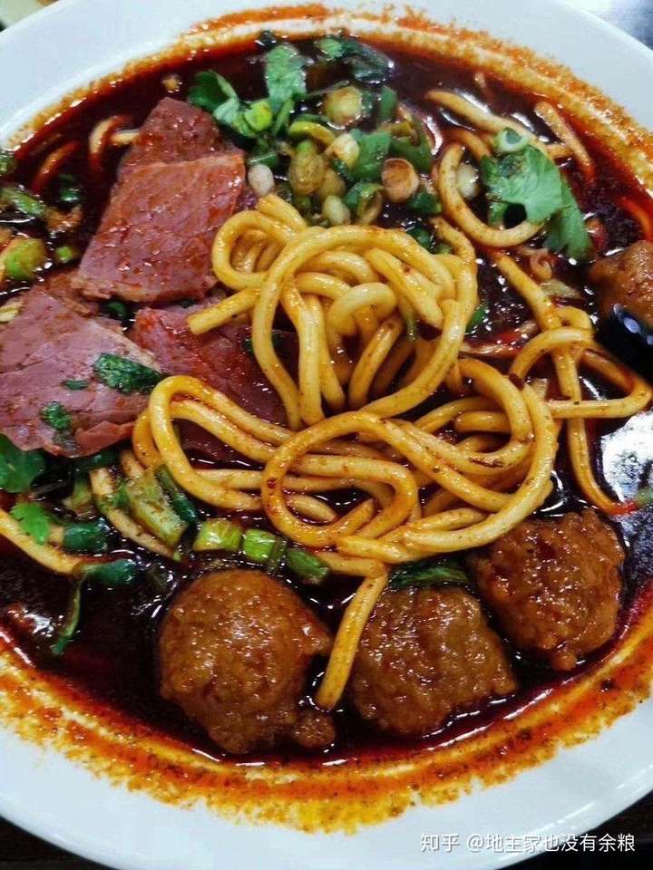 临汾的 牛肉丸子面! 就这货↓↓↓