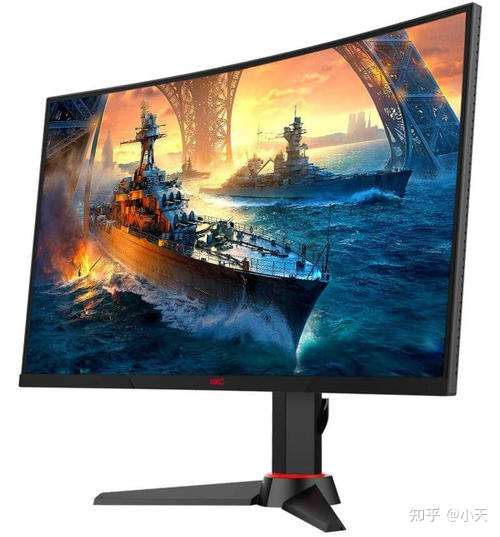 hkc/惠科 27英寸 2k电竞144hz 1800r曲面屏幕