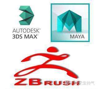 初学3d建模不知道zbrushmaya和3dmax的区别