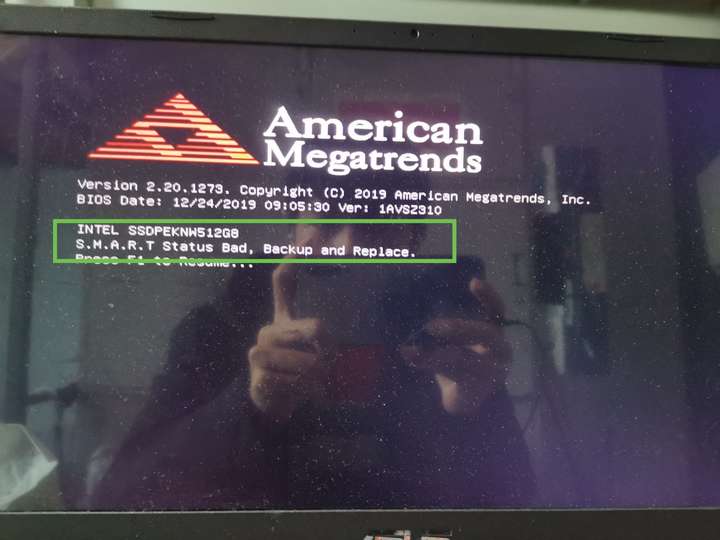 笔记本电脑突然关机进americanmegatrends界面怎么办