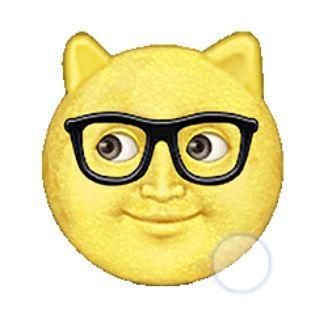 黑脸月亮和黄脸月亮(两个emoji表情)分别是什么意思,有什么区别?