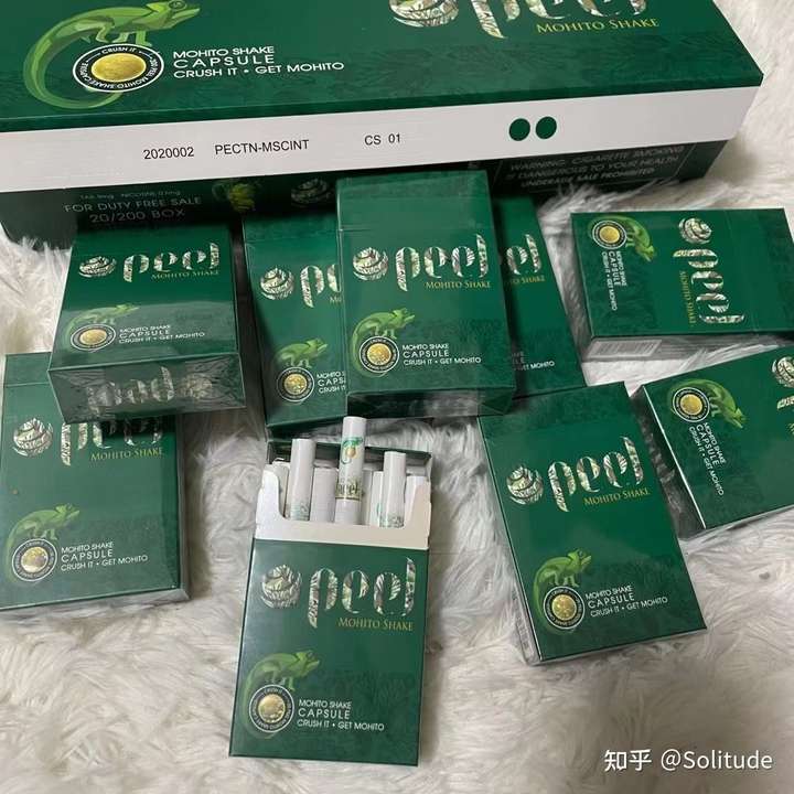 peel莫吉托爆 口感顺滑 柠檬混合酒味那种 微凉 不是薄荷那种凉 挺不