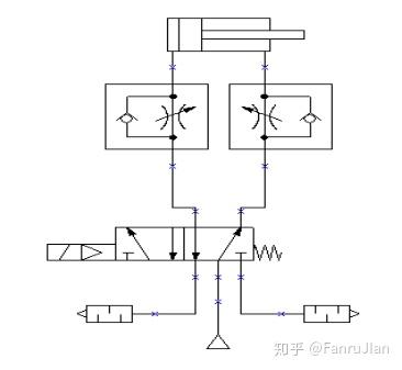 调速阀单向节流阀的安装方式