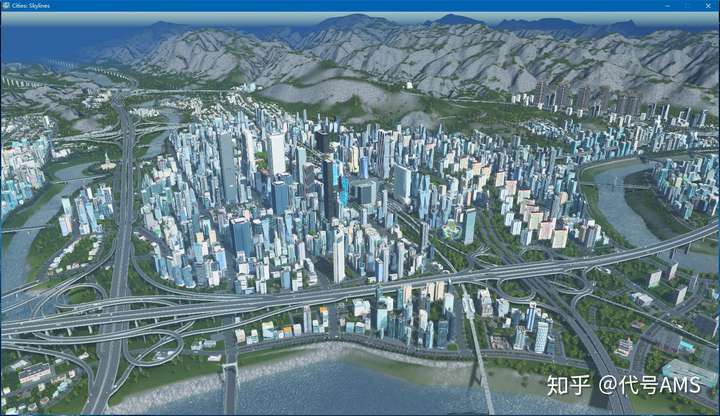 你在玩 模拟城市—天际线 这一游戏时,有哪些自己独特的构思?