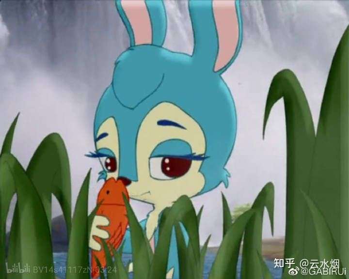 《虹猫蓝兔七侠传》动画中莎丽和蓝兔都很漂亮,但是蓝兔是武林第一