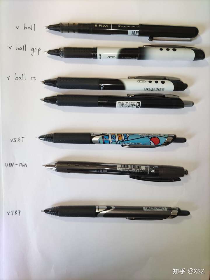 百乐vball,百乐vballgrip换芯 先晒图,这里有题主提问的vb5rt(v ball rt),vbg5(v ball grip),v5rt.