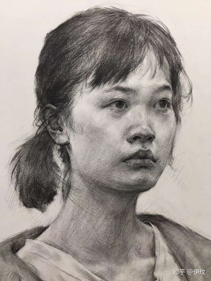 景德镇陶瓷大学校考素描像考国美那样画可以吗?