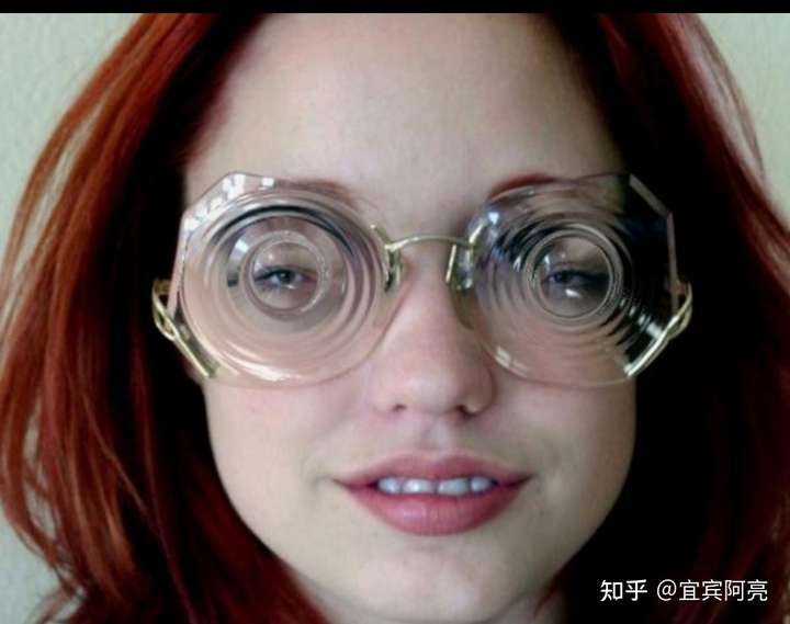 一副眼镜镜片上一圈圈的叫什么
