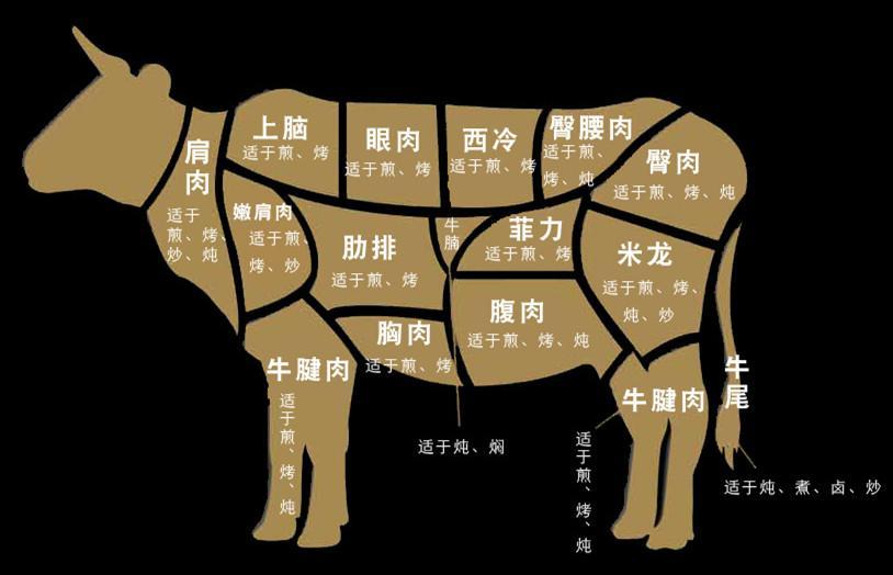 但是制作牛肉干的话 牛身上的不同部位做出来差异也很大,通常以牛