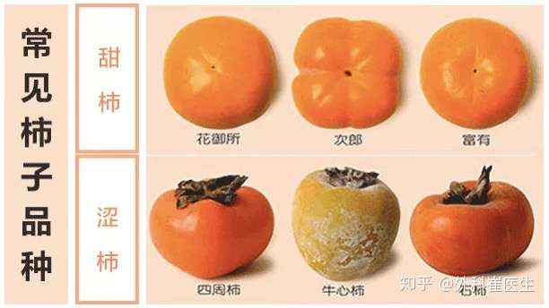软/硬柿子,品种不一样?