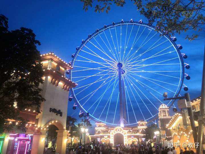 顺德华侨城,看夜景